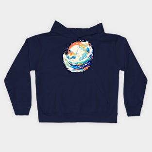 polar bear Kids Hoodie